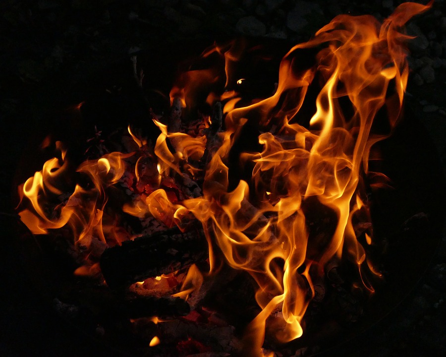 Fire flame
