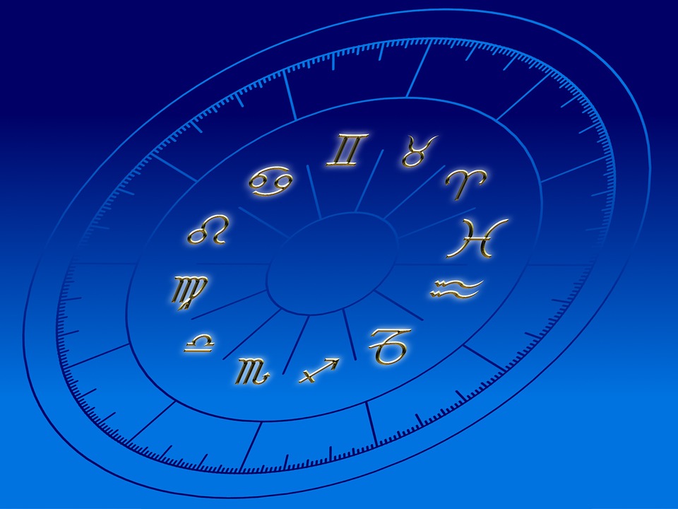 Astrology chart illustration